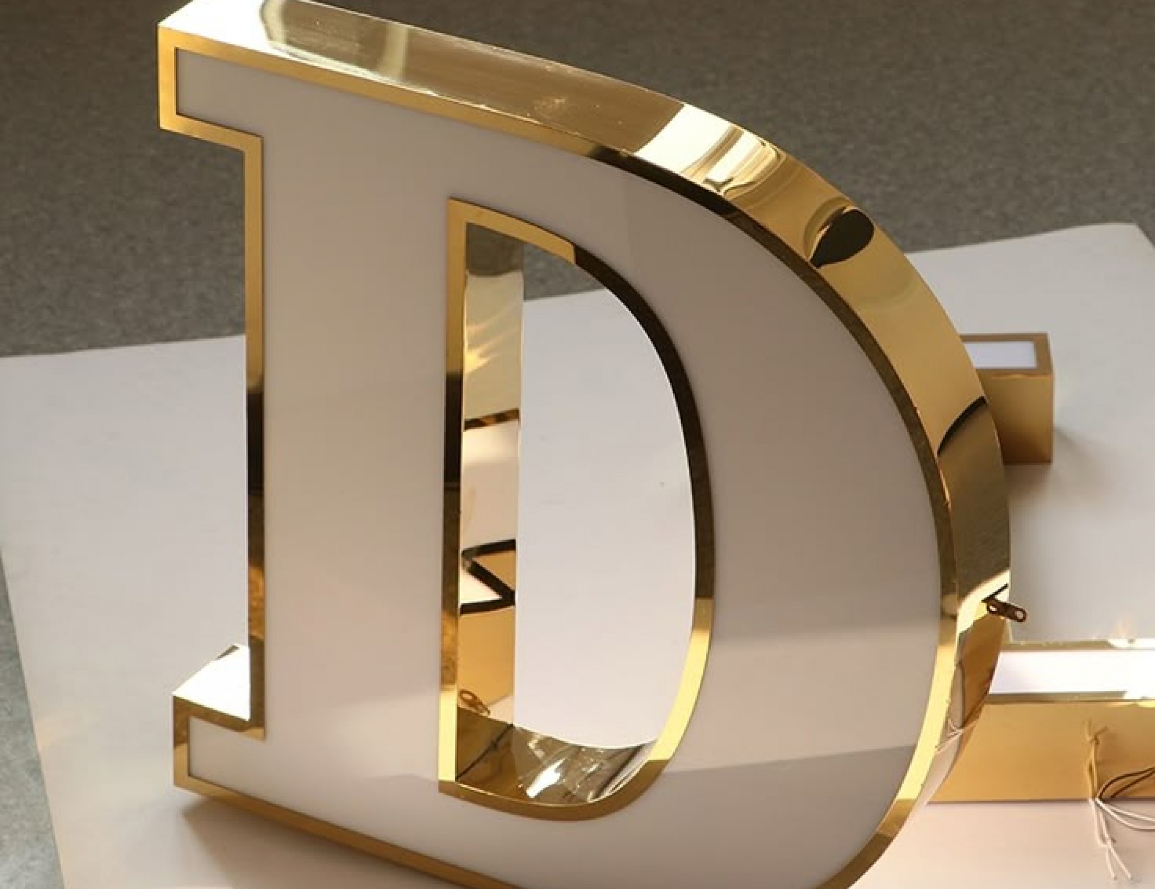 Gold Paslanmaz File Harf