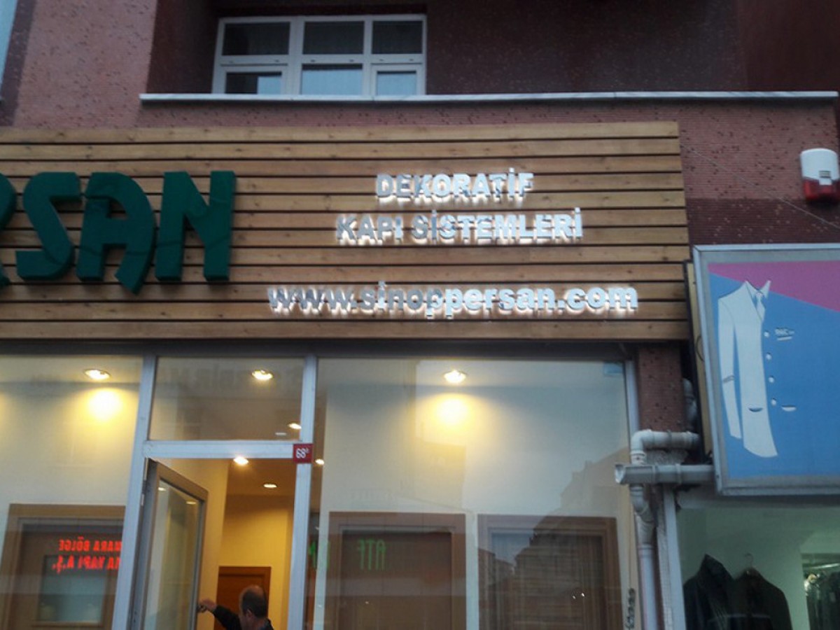  PASLANMAZ KUTU HARF